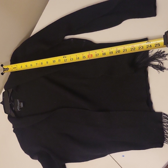 Cynthia Rowley Cashmere Sweater with detachable scarf - Picture 7 of 7